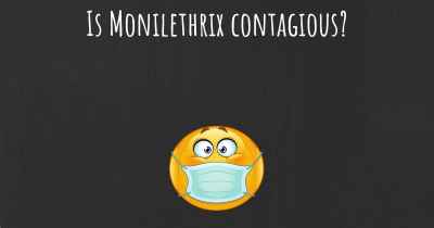 Is Monilethrix contagious?