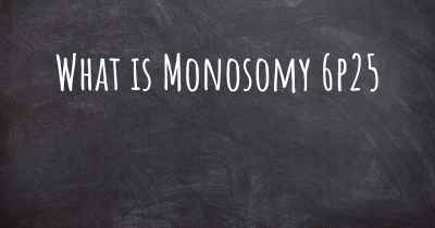 What is Monosomy 6p25