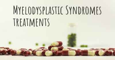 Myelodysplastic Syndromes treatments