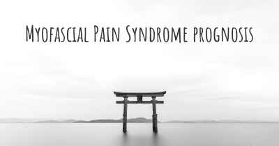 Myofascial Pain Syndrome prognosis