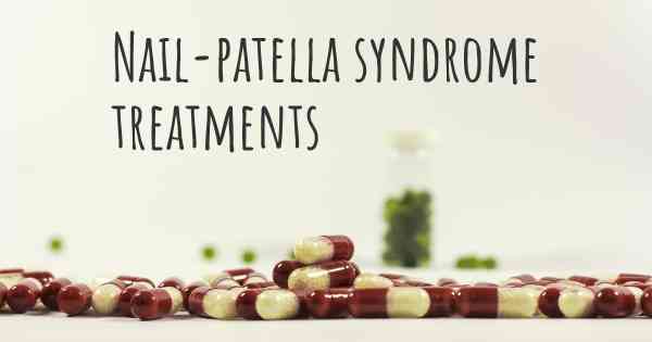 Nail-patella syndrome treatments