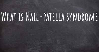 What is Nail-patella syndrome