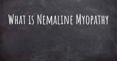 What is Nemaline Myopathy