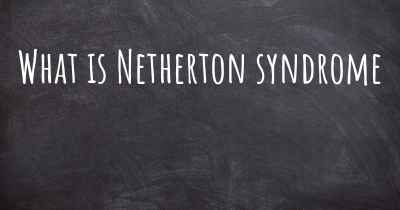 What is Netherton syndrome