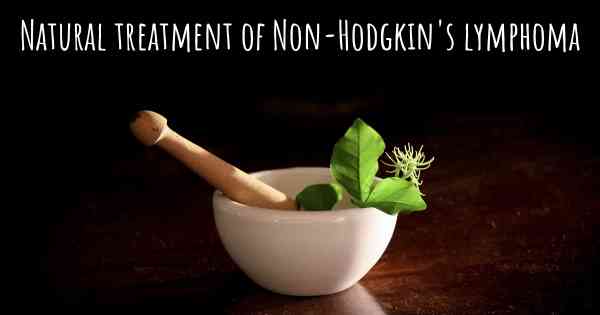 Natural treatment of Non-Hodgkin's lymphoma