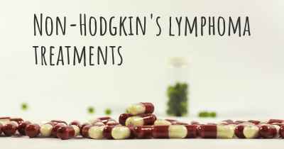 Non-Hodgkin's lymphoma treatments