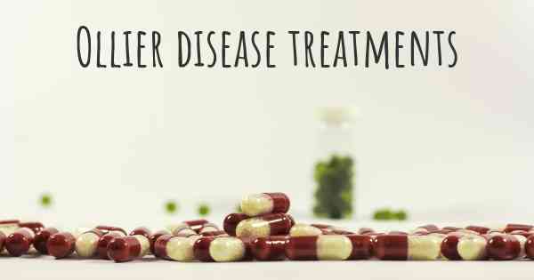 Ollier disease treatments