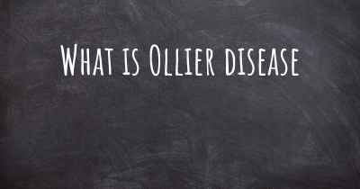 What is Ollier disease