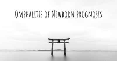 Omphalitis of Newborn prognosis