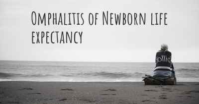 Omphalitis of Newborn life expectancy