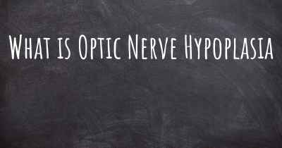 What is Optic Nerve Hypoplasia
