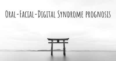 Oral-Facial-Digital Syndrome prognosis