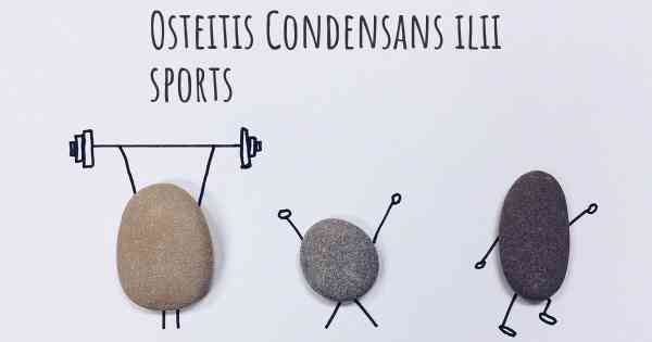 Osteitis Condensans ilii sports