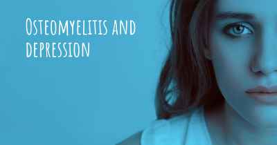 Osteomyelitis and depression