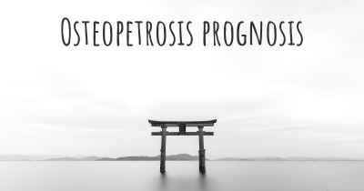 Osteopetrosis prognosis