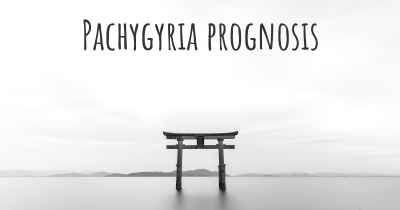 Pachygyria prognosis