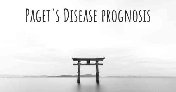 Paget's Disease prognosis