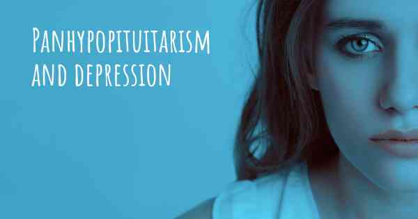 Panhypopituitarism and depression