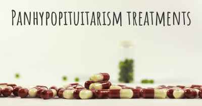 Panhypopituitarism treatments