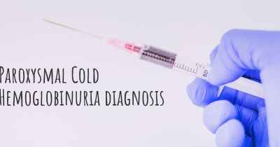 Paroxysmal Cold Hemoglobinuria diagnosis