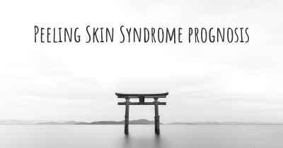 Peeling Skin Syndrome prognosis