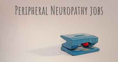 Peripheral Neuropathy jobs