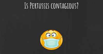 Is Pertussis contagious?