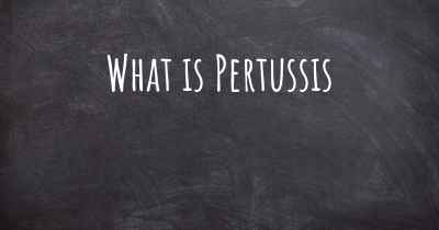 What is Pertussis