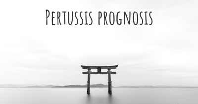 Pertussis prognosis