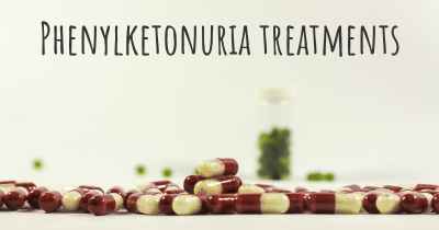 Phenylketonuria treatments