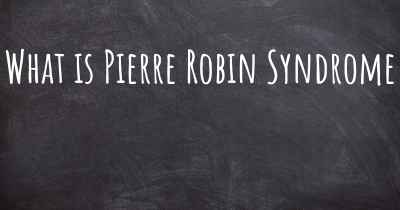 What is Pierre Robin Syndrome