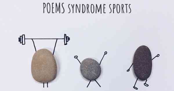 POEMS syndrome sports