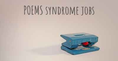 POEMS syndrome jobs