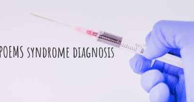 POEMS syndrome diagnosis