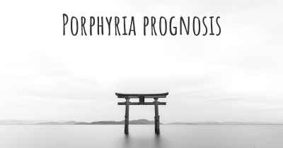 Porphyria prognosis