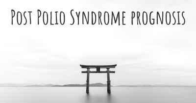 Post Polio Syndrome prognosis