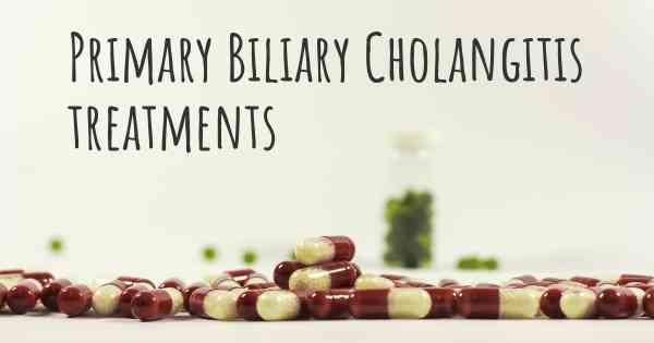Primary Biliary Cholangitis treatments