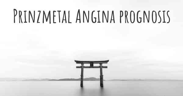 Prinzmetal Angina prognosis