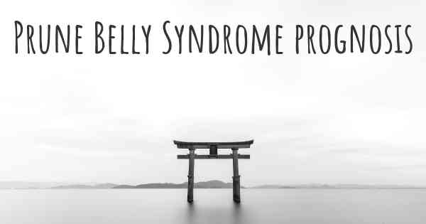 Prune Belly Syndrome prognosis