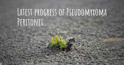 Latest progress of Pseudomyxoma Peritonei