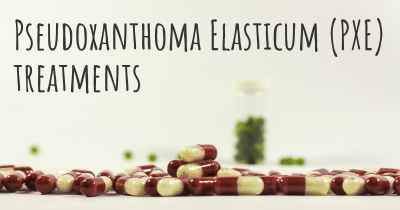 Pseudoxanthoma Elasticum (PXE) treatments