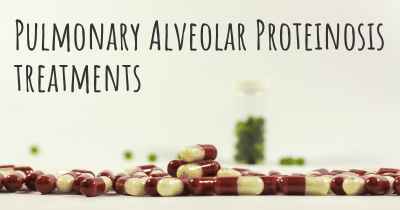 Pulmonary Alveolar Proteinosis treatments