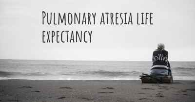 Pulmonary atresia life expectancy