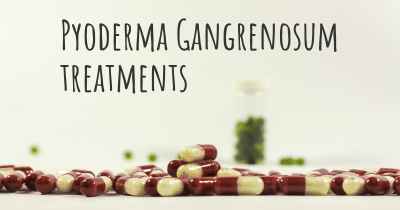 Pyoderma Gangrenosum treatments