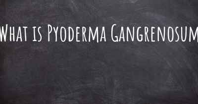 What is Pyoderma Gangrenosum