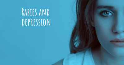 Rabies and depression