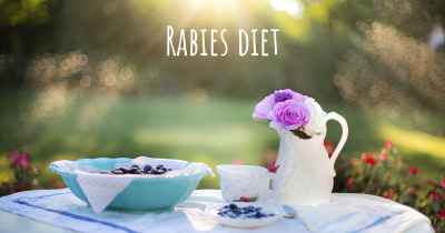Rabies diet