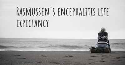 Rasmussen's encephalitis life expectancy