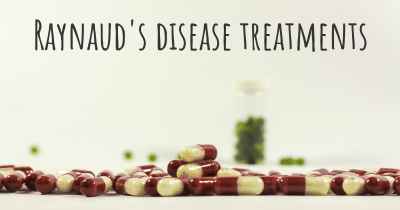 Raynaud's disease treatments