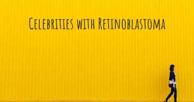 Celebrities with Retinoblastoma